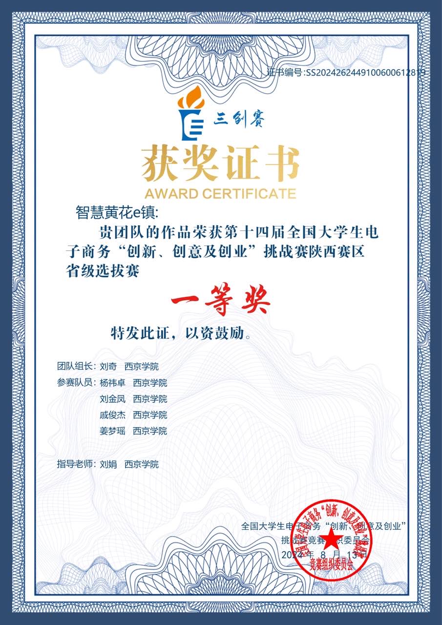 西京学院2024-2025学年第一学期本科生参加省部级以上学科竞赛获奖学生和指导教师名单